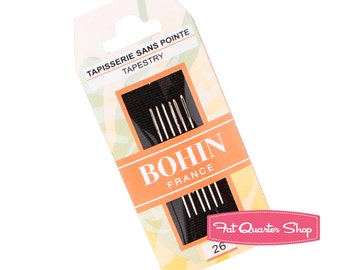 Bohin Cross Stitch and Tapestry Needles Size 26 #00838