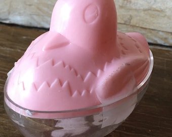 Vintage Easter Chick Candy Container
