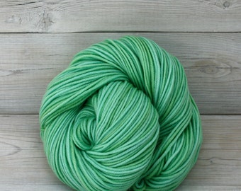 Calypso - Hand Dyed Superwash Merino Wool DK Light Worsted Yarn - Colorway: Sea Glass