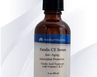 Ferulic Acid CE with Vitamin C+E Skin Serum Wrinkles, Anti-Aging, Sun Damaged Skin (compare to Skinceuticals)