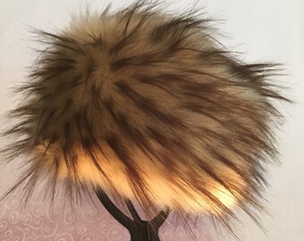 Golden Falcon Luxe Shag Faux Fur Hat