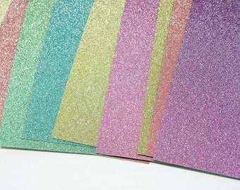 12 Glitter Project Life Journaling Cards