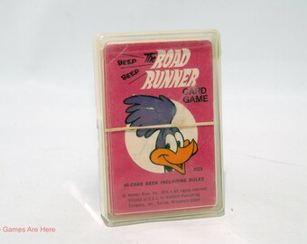 Road Runner Card Game from Whitman 1976 COMPLETE