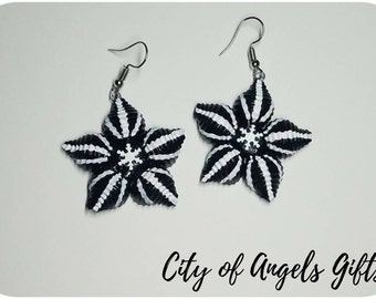 Pasta Earrings / Handmade / Hand painted / Accessory / Gift