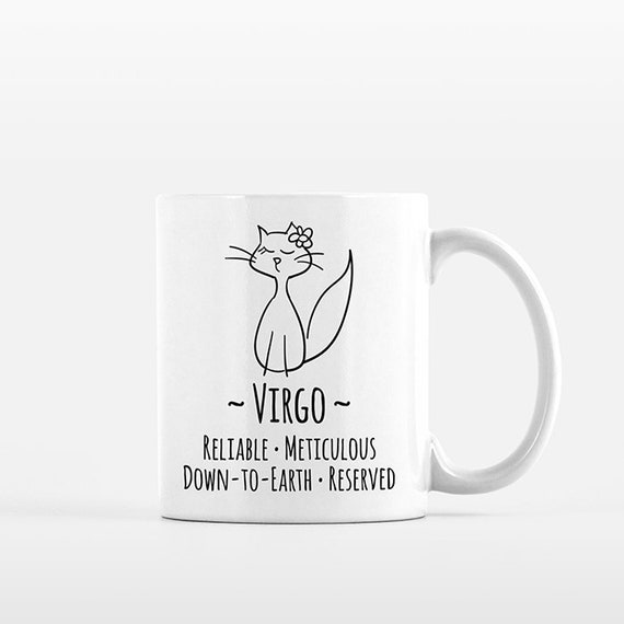 Virgo Mug Virgo Gift for Her Virgo Zodiac Gift for Him Zodiac Mug Zodiac Sign Gift Horoscope Gift Astrology Gift Virgo Coffee Mug