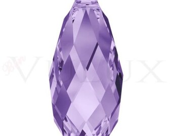 Wholesale Swarovski Briolette 6010 13×6.5 MM Tanzanite (539)