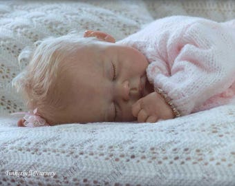 Josie ping lau custom made for you reborn baby lifelike silicone feel doll