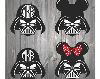 Darth vader mickey | Etsy