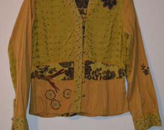 Get 15% off with code NEW15 embroidered blouse 80's / M *.