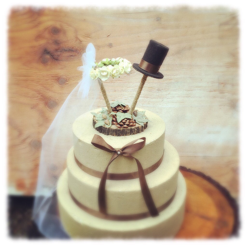 Unique Wedding Cake Topper Rustic Pine Cone Unique Wedding Cake Topper Rustic Pine Cone