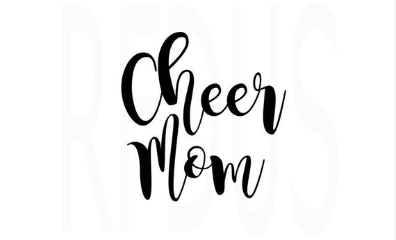 Download Cheer Mom SVG Cheerleading SVG Easy Cricut Cutting File