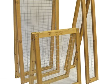 Signature A-Frame wood Trellis , cedar trellises ,Flower Support , Farmer D