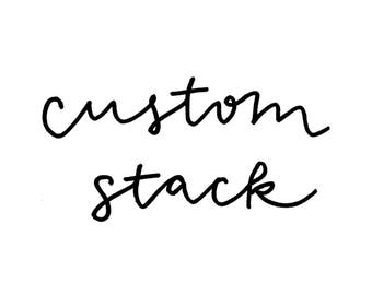 Custom Stack | 2+ Custom Bracelets