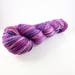 Hand dyed, Australian wool, reclaimed yarn, 8 ply DK, pink, purple, variegated, recycled yarn, zero waste, 100 per cent wool/ Lookin' Good