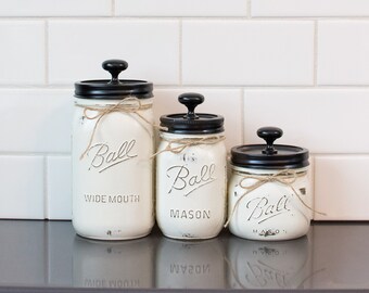 Mason Jar Canister Set