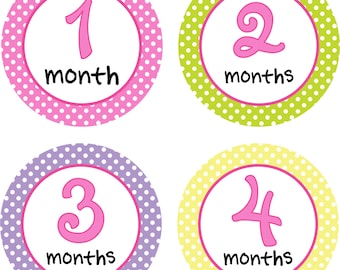 Baby Month Stickers Baby Monthly Stickers Boy Monthly Shirt