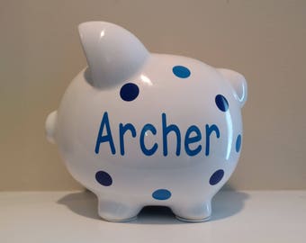 Personalized Piggy Bank.Custom Piggy Bank.Baby Shower Gift.Piggy Bank.Girl Piggy Bank.Boy Piggy Bank.Girl Bank.Boy Bank.Newborn Gift.Nursery