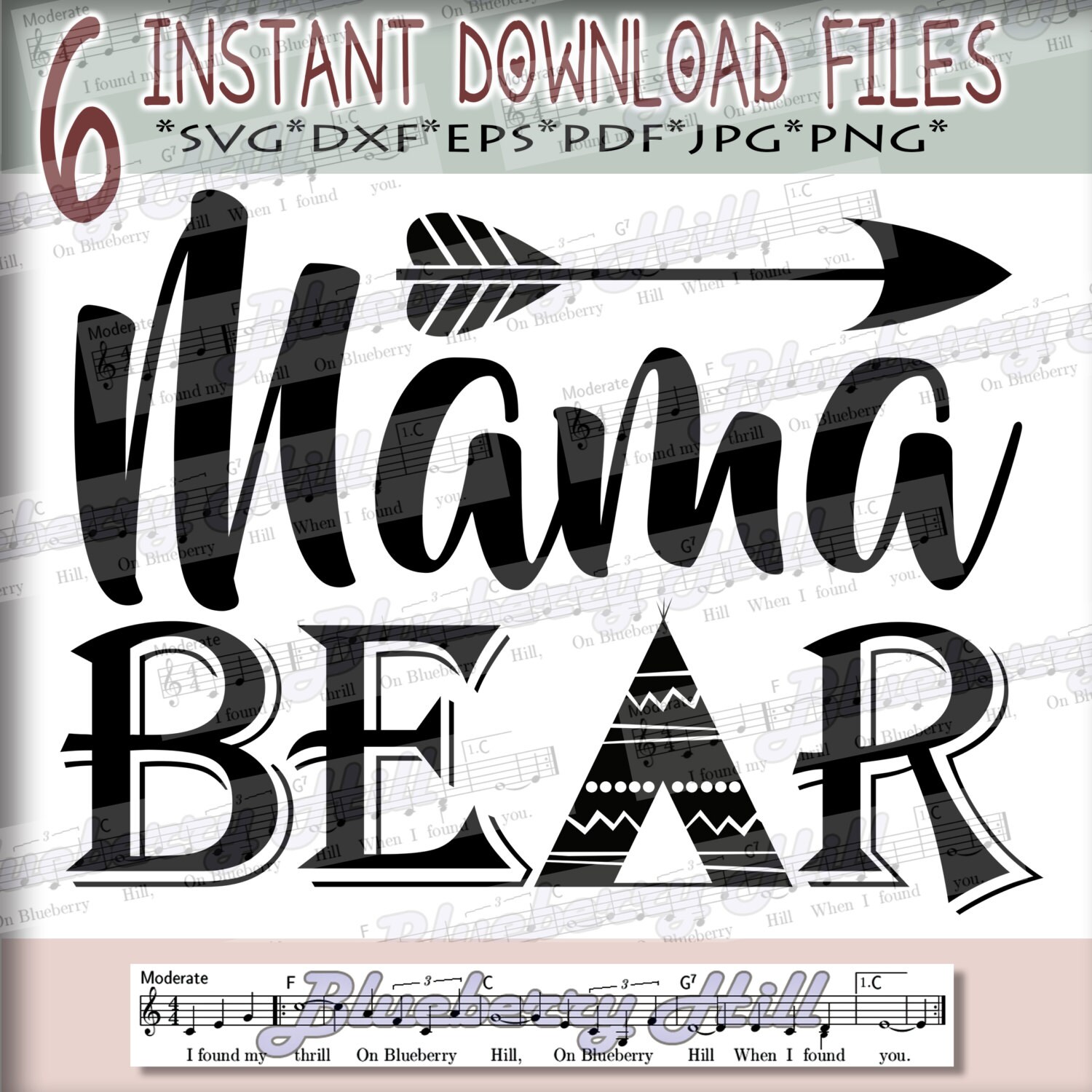 Free Free Mama Bear Svg Teepee 310 SVG PNG EPS DXF File