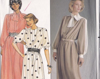 Butterick 3056 Vintage Pattern Womens Mid Calf Dress in 3 Variations Size 12, 14