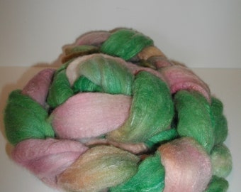 Merino/ silk roving