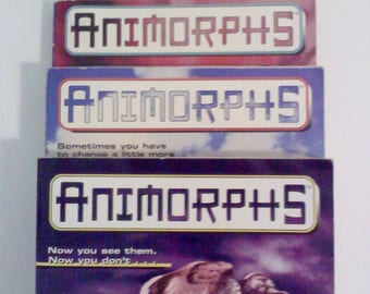 Books- Animorphs, Set of 3