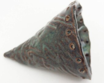 Cornucopia Basket Start Wall Pocket Cone for Coiling or Weaving