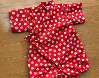 Baby rompers kimono , baby kimono , baby jinbei