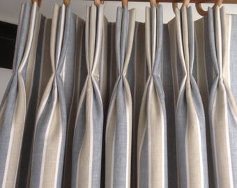 Pinch pleated draperies, Pinch pleated curtains, Pinch pleated panels, pinch pleats, pinch pleated window curtains, pleated curtains, pleats