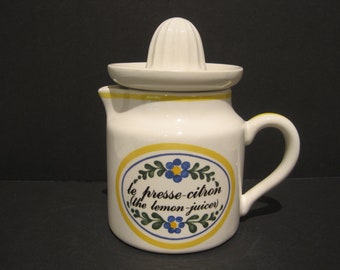 La Lecon de Francais by Marsten Madrajji for Sigma The Tastesetter Lemon Juicer