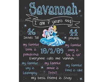 The Year 1978 DIGITAL Chalkboard Poster Printable Birthday