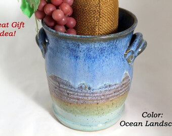 Wine Chiller/ Utensil Holder