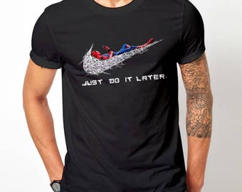 nike t shirt just do it later nike t shirt just do it later