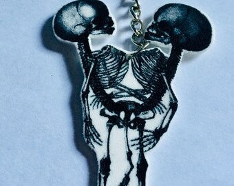 Earring Conjoined Twins Horror Punk Goth sideshow