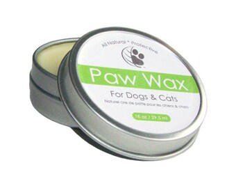 All-Natural Paw Wax 2oz tin - protect your best friend's paws with our Paw Wax; handmade with just 4 natural ingredients