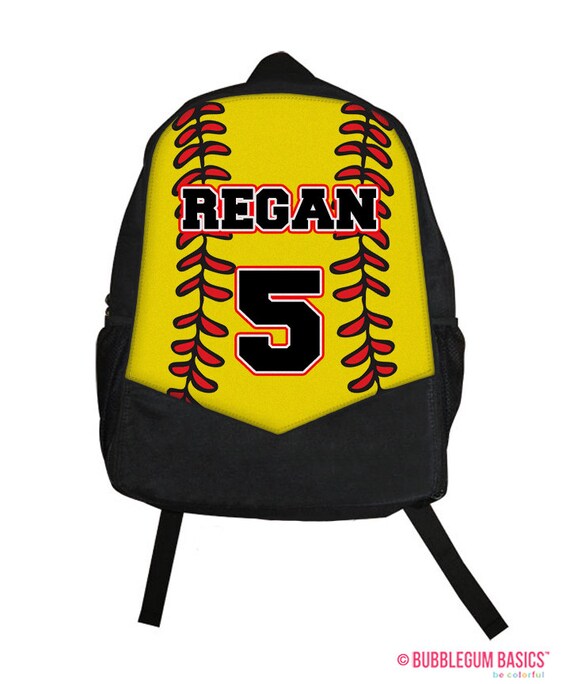 Custom Personalized SOFTBALL Fastpitch Childrens Kids Girls