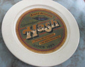 Vintage Aunt Jenny's Hash Plate circa 1948