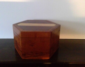 Cocobolo wood box