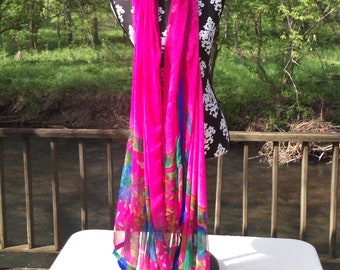 Vintage Fuchsia Dupatta