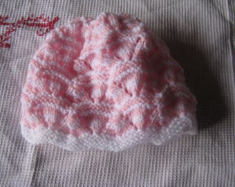 HAT HANDMADE FOR NEWBORN OR REBORN BABY
