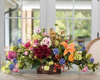Floral Tapestry Centerpiece