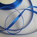 1 reel x 25 Yards (22 meters) Blue Satin Ribbon 6mm Craft/Sewing/Wedding/Flowers