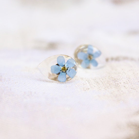 teardrop studs girlfriend birthday gift mom minimalist