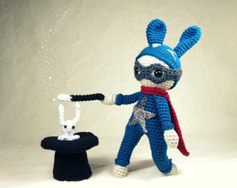 Crochet pattern : Super Lapin