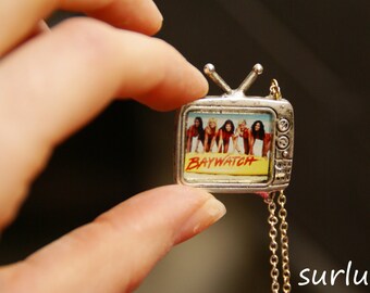 Television necklace "Baywatch". Retro, 90's charm