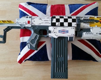 Cel Shaded Torgue Borderlands Inspired Nerf Rifle