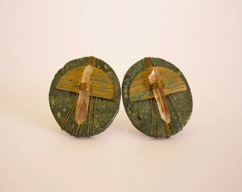 Modern Crystal Earrings