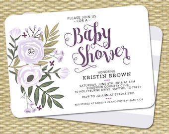 Baby Shower Decorations Printable Set Gender Neutral Green