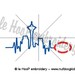 Seattle Heartbeat Football Machine Applique Embroidery design 5x7 Superbowl Hawks Skyline 12 Fan Man EKG