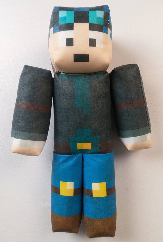 minecraft flower plush