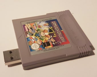 Nintendo Gameboy Cartridge (Game Boy Gallery) Upcycled USB flash drive / memory stick - 14Gb